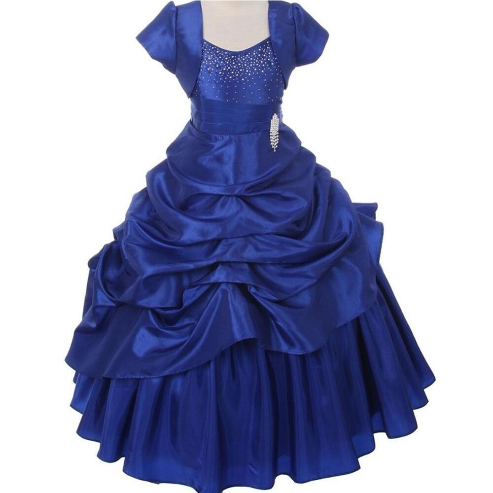 Elegant 10 Blue Kids Dress